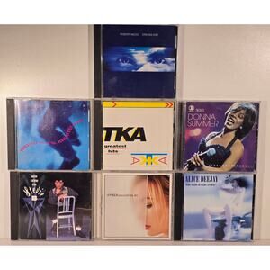 Robert Miles TKA Stevie B Donna Summer Alice Deejay CD Lot of 7 Freestyle Dance